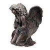SPI Home Thoughtful Angel Garden Sculpture – 18.5" Resin Statue with Serene Pose for Outdoor Memorial or Spiritual Decor - 2 of 4