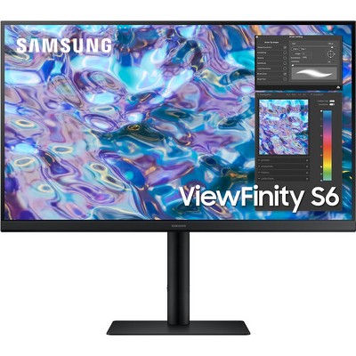 Manufacturer Refurbished Samsung ViewFinity S61B 27" FreeSync IPS Monitor, Black