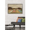 Trends International Flower Beds in Holland by Vincent van Gogh Framed Wall Poster Prints - 2 of 4