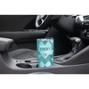 Elanze Designs 20 oz Stainless Steel On the Go Insulated Travel Tumbler With Push Top Lid, Best Nanny Ever Sky Blue - 3 of 4