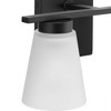 Progress Lighting Tanner 2 - Light Vanity in  Matte Black - 4 of 4