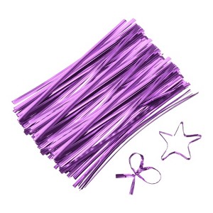 Unique Bargains Reusable Plastic Coated Metallic Durable Twist Ties 800 Pcs - 1 of 4