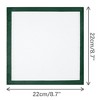 INSPIRE CHIC Men's Lightweight Solid Color Polyester Pocket Square - 2 of 4