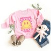 The Juniper Shop Birthday Girl Checkered Youth Ultra-Soft Graphic Sweatshirt - 2 of 3
