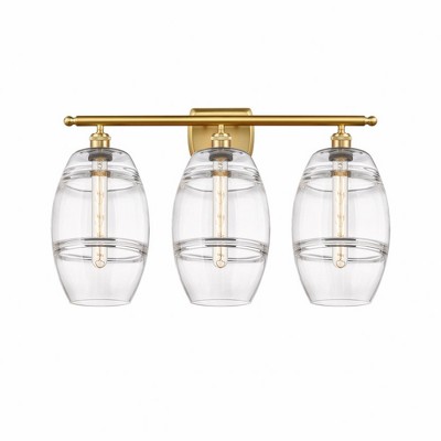 Vaz - 3 Light Bath Vanity In Industrial Style-10.88 Inches Tall and 28 Inches Wide