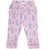 RuffleButts Baby/Toddler Girls Ruffle Leggings with Signature Rear Ruffles - 2 of 2