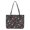 Signare USA Jacobean Dream Black Shoulder Tote Bag - 3 of 4