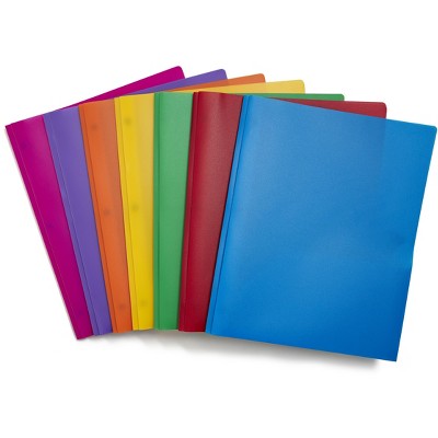 Staples 2-Pocket Presentation Folder with Fasteners Assorted Colors (52820)