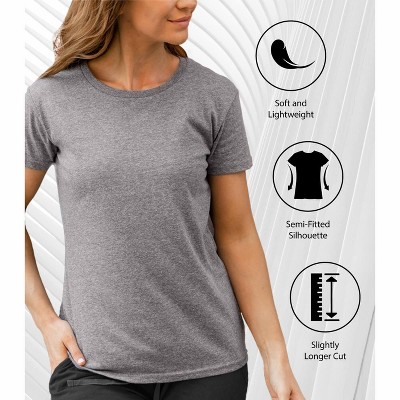 Black Cotton Women's Petite Graphic Tee, Small