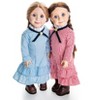 The Queen's Treasures 18 Inch Doll Clothes  Set of 2 Little House Dresses - image 4 of 4