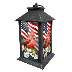 Briarwood Lane Spring Lantern 13.5" x 5.5" x 5.5" American Cardinal For Spring Lantern - 1 of 3