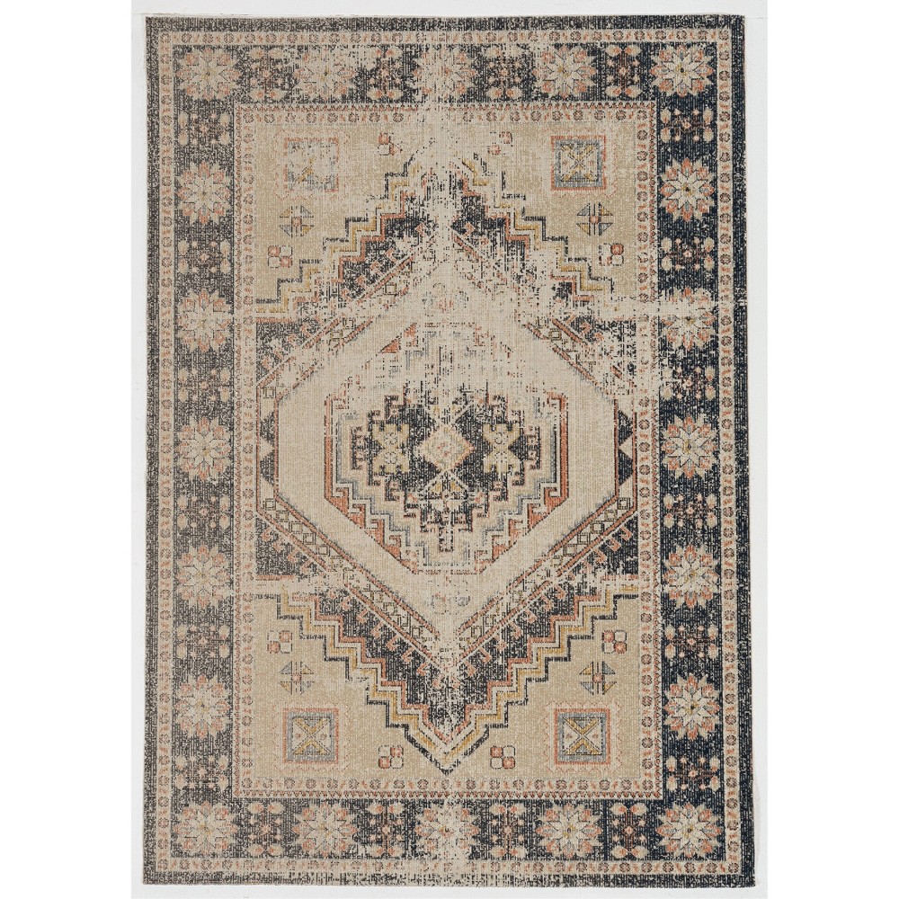  Great Zero Stiles Rug Off White/Blue