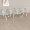 Lyngins Dining Chairs Set of 4,Modern Kitchen Chair with Linen Padded for Living Room,Meeting Room,Bedroom - 2 of 4