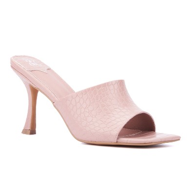 New York & Company Delara Women's Thong Heel Sandal
