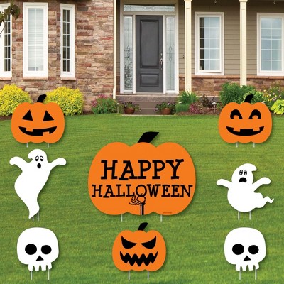 Big Dot Of Happiness Trick Or Treat - Yard Sign & Outdoor Lawn ...