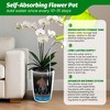 16" Tall Planters Set of 2, Plant Pots, Self Watering Pots for Indoor Plants, Flower Pots With Built-In Drainage and Visual Water Level Design - 4 of 4