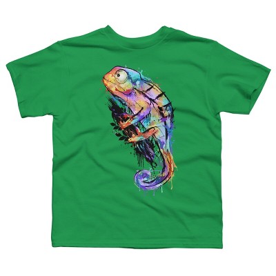 Boy's Design By Humans chameleon By alnavasord T-Shirt
