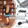 Itopfox 3-Level Adjustable Folding Step Stool for Adults, Sturdy Metal RV Step, Safe Foldable Kitchen Stool for Kids Seniors, Multi-Use Foot Stool - 4 of 4
