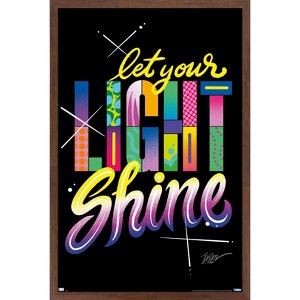 Trends International Jason Naylor - Let Your Light Shine Framed Wall Poster Prints - 1 of 4