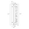 LNC Dashaunda 5.1-in W 1-Lights Luxury and Glam Rectangle Wall  Lights, Gold with Clear Glass - 3 of 4