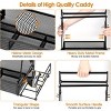 Utensil Caddy Metal Grill Caddy with Paper Towel Holders Utensil Holder for Outdoor Picnic Barbecue Camping Grilling Tools Storage Organizer Barbecue - 4 of 4
