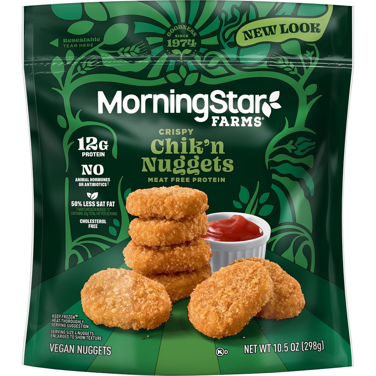 MorningStar Farms Frozen Plant-Based Chik'n Nuggets Original - 10.5oz - thumbnail 8
