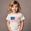 The Juniper Shop American Bow Flag Coquette Toddler Short Sleeve Tee - 3 of 4