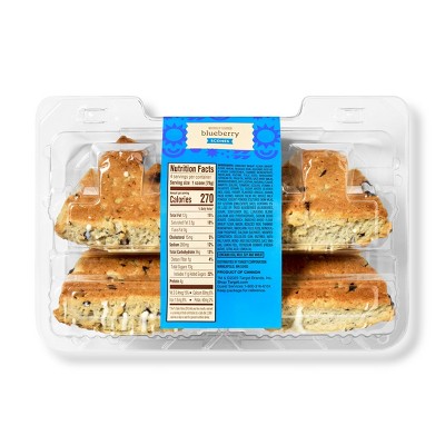 Blueberry Large Scones - 10.6oz/4ct - Favorite Day™