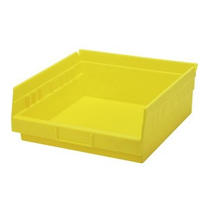 Quantum Storage Systems Economy Shelf Bin, 11-5/8"W X 11-1/8"D X 4"H - 1 of 2