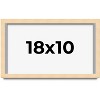 PosterPalooza | Classic Modern Yellow Picture Frame - UV Acrylic, Backing Board, Hanging Hardware Included - 2 of 4