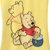 Juniors Womens Winnie the Pooh Honey and Happiness Racerback Tank Top - 2 of 4