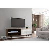 Liberty 2 Shelves and 2 Doors TV Stand for TVs up to 60" - Manhattan Comfort - 2 of 3