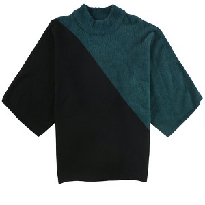 Alfani Womens 2-Tone Pullover Sweater - 1 of 2