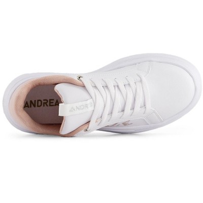 Женские кроссовки Andrea Women's Platform Sneakers LOVE 68032 White 9 — фото 5