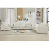 Whisen 89" Cozy Upholstered 3-seater Sofa Oversized Comfy Cloud Sofa Double Cushion - 4 of 4