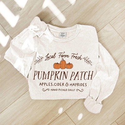 Women's Wo's Local Farm Fresh Graphic Top - OAT COLLECTIVE