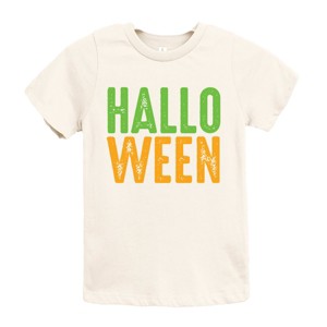 Halloween Bright Distressed - Youth Short Sleeve Graphic T-Shirt and Toddler Short Sleeve Graphic T-Shirt - 1 of 4