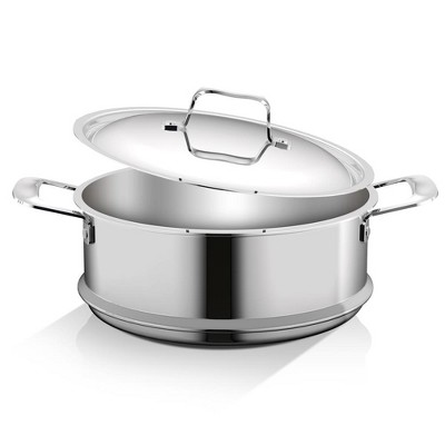 Meyer Accent Series 5qt Stainless Steel Steamer Insert Silver : Target