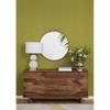 Runesay Round Mirror, Wall Mounted Mirror with Metal Frame for Bathroom Living Room - 3 of 4