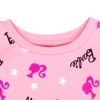Barbie Girls French Terry Sweatshirt Little Kid to Big Kid - 3 of 4