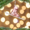 Every Day is Christmas Glass Blown Ornaments Cute Figurines Tree Decoration, Shatterproof, Unique, Hand Made - 4 of 4