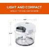 COMMERCIAL CHEF Food Chopper and Food Mixer for Herbs, Nuts and Vegetables, Veggie Chopper with Stainless Steel Blades - 2 of 4