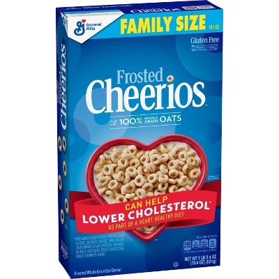 General Mills Family Size Frosted Cheerios Cereal - 18.4oz