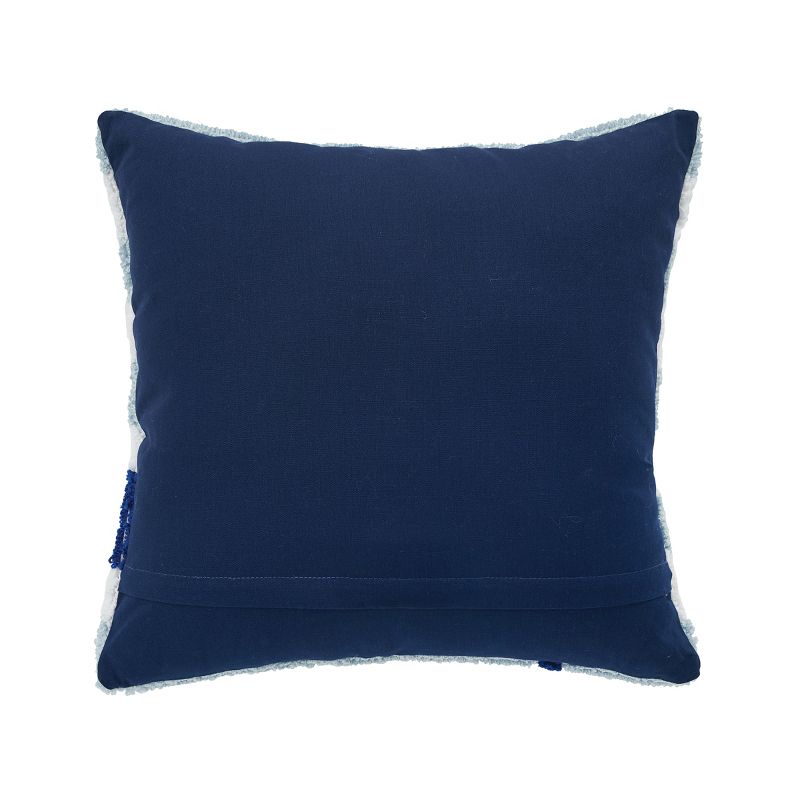 C&F Home Blue Anchor Hooked Throw Pillow, 2 of 3