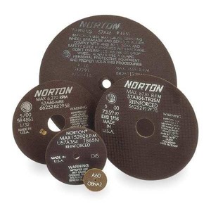 Norton  CutOffWheel,1 1/4"Connect.,B 57A 66253022708 - 1 of 1