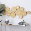Contemporary Metal Abstract Wall Decor - CosmoLiving by Cosmopolitan - 2 of 4