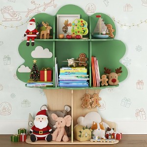 Arceso 3-Tier Corner Kids Bookshelf and Toy Storage Organizer for Kids Room - 1 of 4