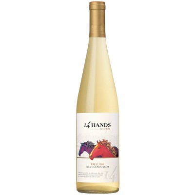 14 Hands Riesling White Wine - 750ml Bottle