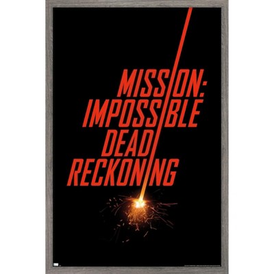 Trends International Mission Impossible: Dead Reckoning Part 1 - Fuse One Sheet Framed Wall Poster Prints