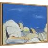 Amanti Art Joshua Tree Boulders by Jan Weiss Canvas Wall Art Print Framed 24 x 18-in. - 2 of 4